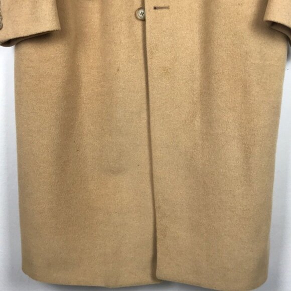 VINTAGE • 100% Camel Hair Top Coat - Picture 7 of 7